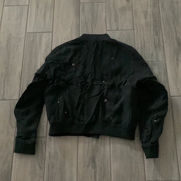 Rails Ace Bomber Jacket in Black & Studded - Picture 10 of 10